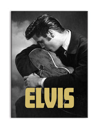 Thumbnail for Elvis Presley - Black & White Flat Magnet (2.5