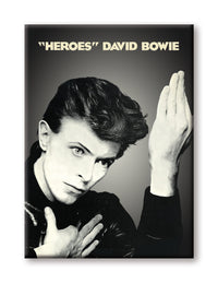 Thumbnail for David Bowie - Heroes Flat Magnet (2.5