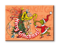 Thumbnail for Grinch - Christmas Grinchmas Horn Flat Magnet (2.5