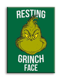 Thumbnail for Grinch - Christmas Grinch Face Flat Magnet (2.5