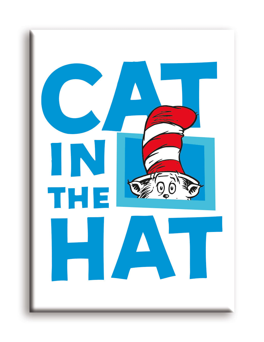 Cat in The Hat - Peekaboo Flat Magnet (2.5" x 3.5") – 6 PC PPK