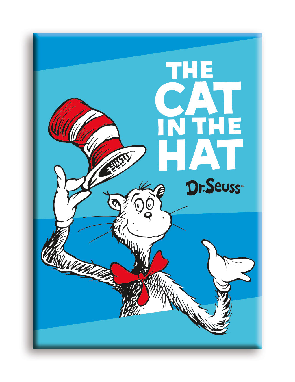 Cat in The Hat - Cat Stripes Flat Magnet (2.5" x 3.5") – 6 PC PPK