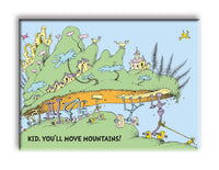 Thumbnail for Oh, the Places You'll Go! - Move Mountains Flat Magnet (2.5