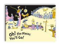 Thumbnail for Oh, the Places You'll Go! - Waiting Flat Magnet (2.5