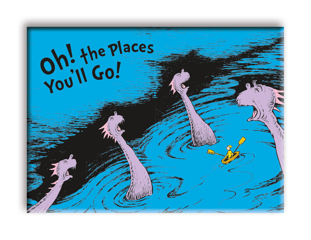 Oh, the Places You'll Go! - Hakken Kraksn Flat Magnet (2.5" x 3.5") – 6 PC PPK