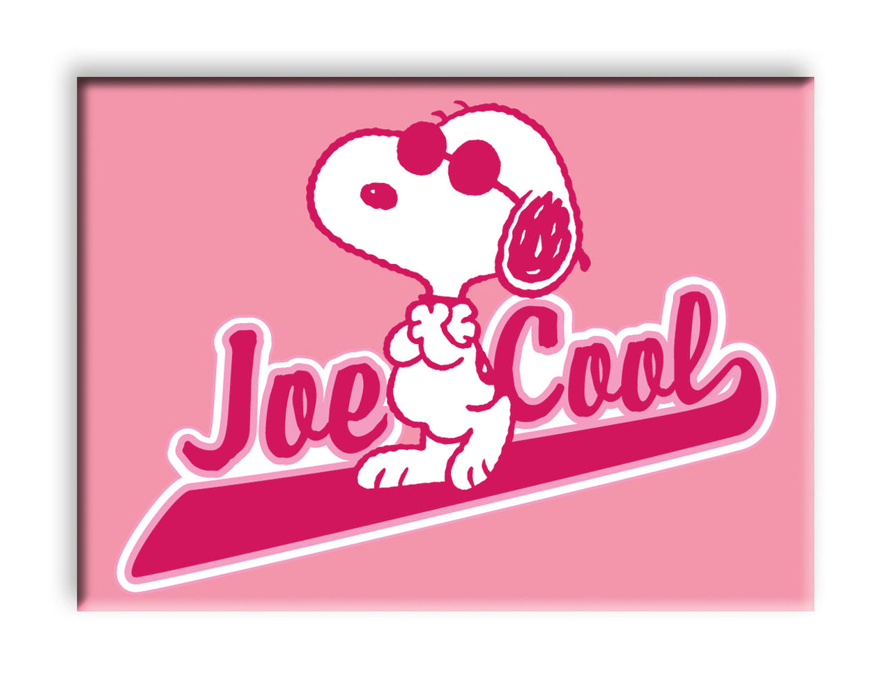 Peanuts Joe Cool - Script Flat Magnet (2.5" x 3.5") – 6 PC PPK