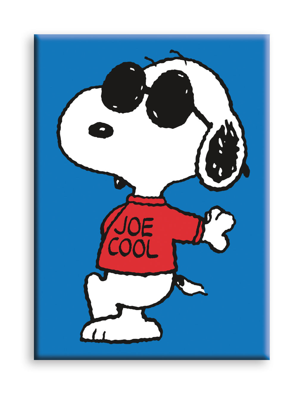 Peanuts Joe Cool - Lean Flat Magnet (2.5" x 3.5") – 6 PC PPK