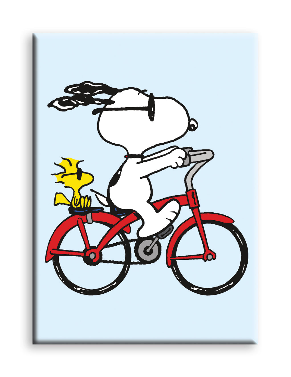 Peanuts Joe Cool - Bike Flat Magnet (2.5" x 3.5") – 6 PC PPK