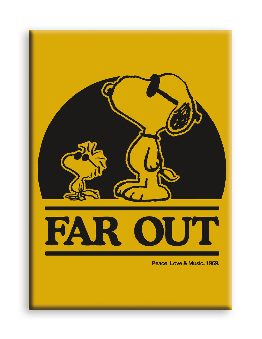 Peanuts Joe Cool - Far Out Flat Magnet (2.5" x 3.5") – 6 PC PPK