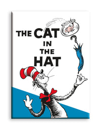 Thumbnail for Cat in The Hat - Cat & Fish Flat Magnet (2.5
