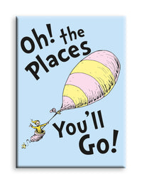 Thumbnail for Oh, the Places You'll Go! - Balloon Flat Magnet (2.5