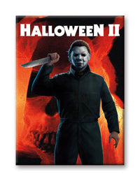 Thumbnail for Halloween II - Fire Flat Magnet (2.5