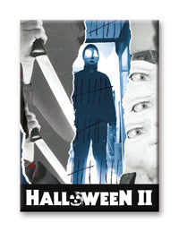 Thumbnail for Halloween II - Collage Flat Magnet (2.5