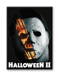 Thumbnail for Halloween II - Pumpkin Mask Flat Magnet (2.5
