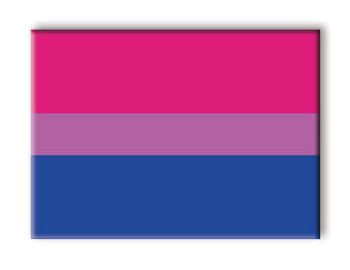 Pride Flags - BiSexual Flat Magnet (2.5" x 3.5") – 6 PC PPK
