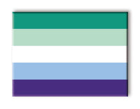Thumbnail for Pride Flags - Gay Man Flat Magnet (2.5
