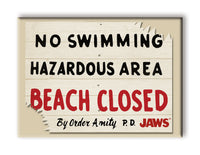 Thumbnail for JAWS - Beach Closed Flat Magnet (2.5