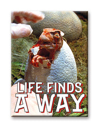 Thumbnail for Jurassic Park - Life Finds A Way Flat Magnet (2.5