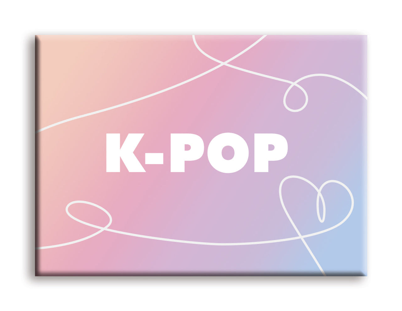 K-POP - Flat Magnet (2.5" x 3.5") – 6 PC PPK