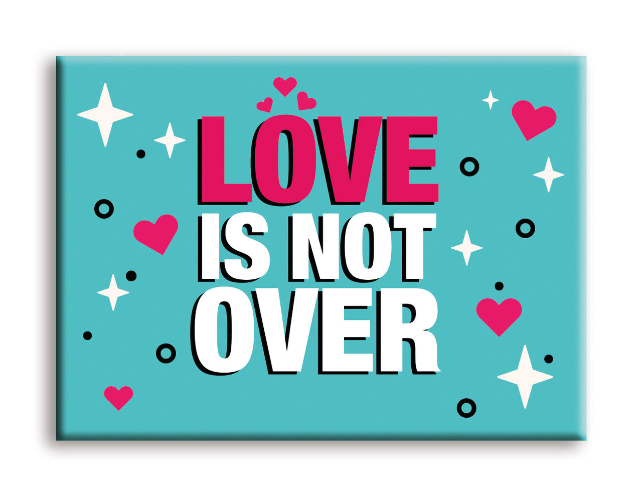 K-POP - Love Flat Magnet (2.5" x 3.5") – 6 PC PPK