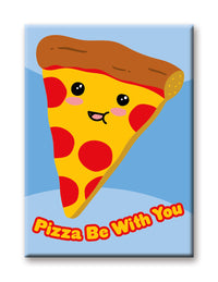 Thumbnail for Kawaii Foods - Pizza Flat Magnet (2.5