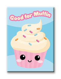 Thumbnail for Kawaii Foods - Cupcake Flat Magnet (2.5