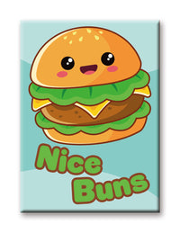 Thumbnail for Kawaii Foods - Hamburger Flat Magnet (2.5
