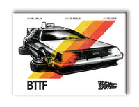Thumbnail for Back to the Future - Stripes Flat Magnet (2.5