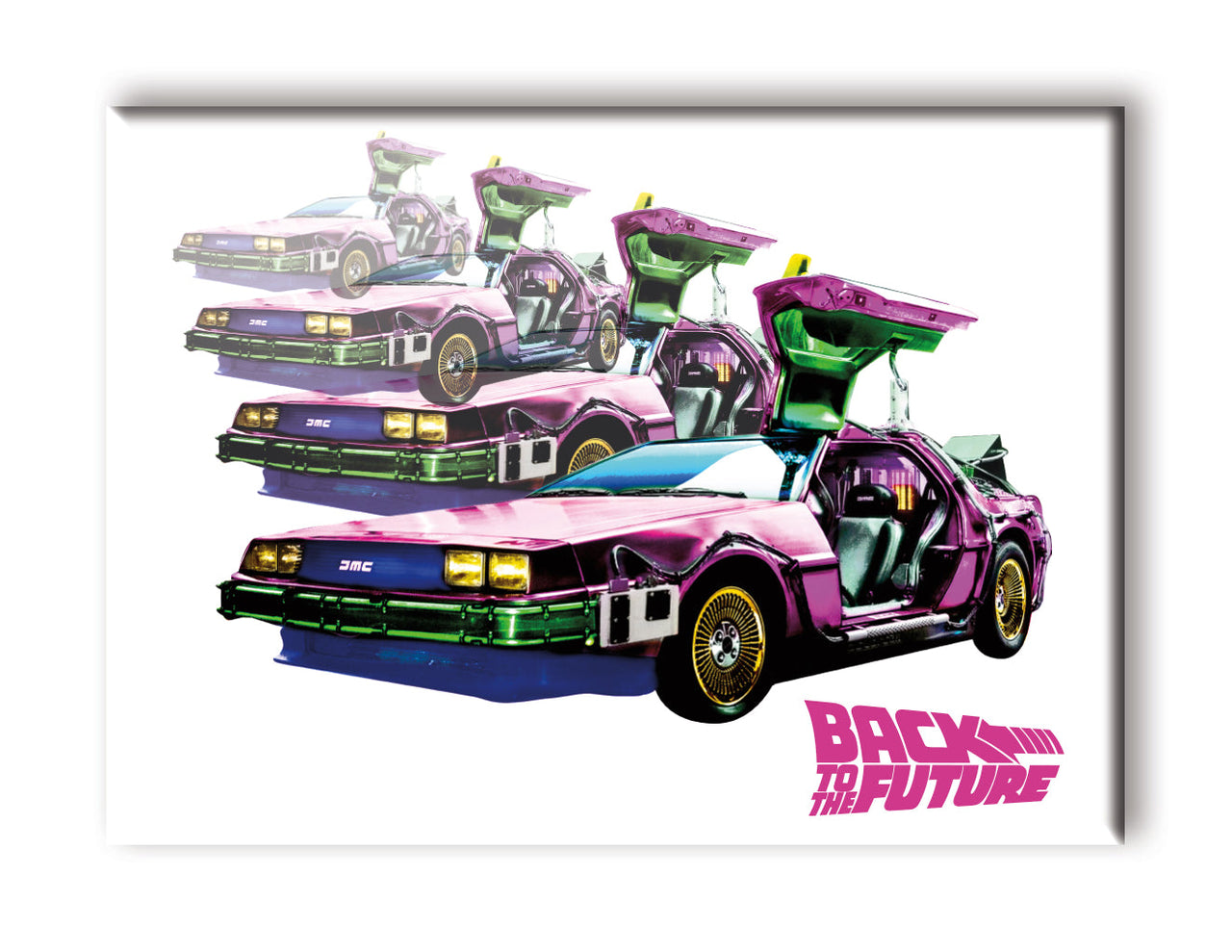 Back to the Future - Open Door Flat Magnet (2.5" x 3.5") – 6 PC PPK