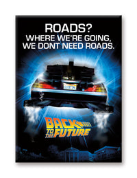 Thumbnail for Back to the Future - Roads Flat Magnet (2.5