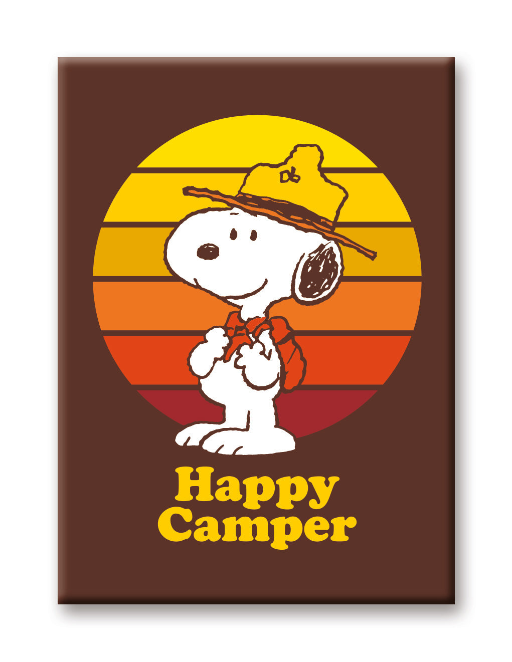 Peanuts Beagle Scouts - Snoopy Flat Magnet (2.5" x 3.5") – 6 PC PPK