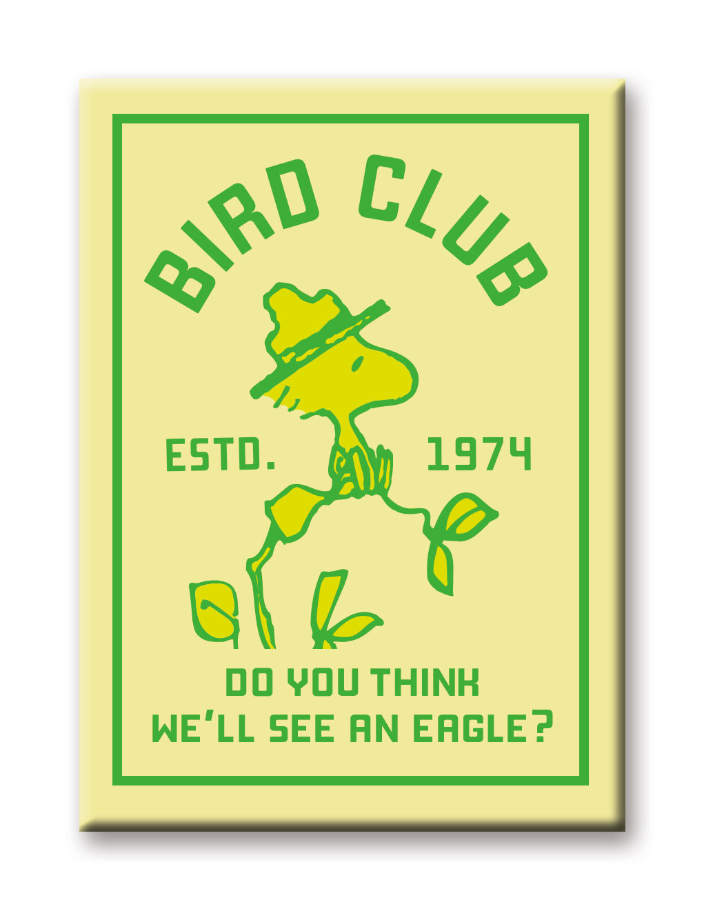Peanuts Beagle Scouts - Bird Club Flat Magnet (2.5" x 3.5") – 6 PC PPK