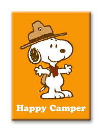 Thumbnail for Peanuts Beagle Scouts - Happy Camper Flat Magnet (2.5