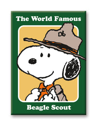 Thumbnail for Peanuts Beagle Scouts - Famous Scout Flat Magnet (2.5