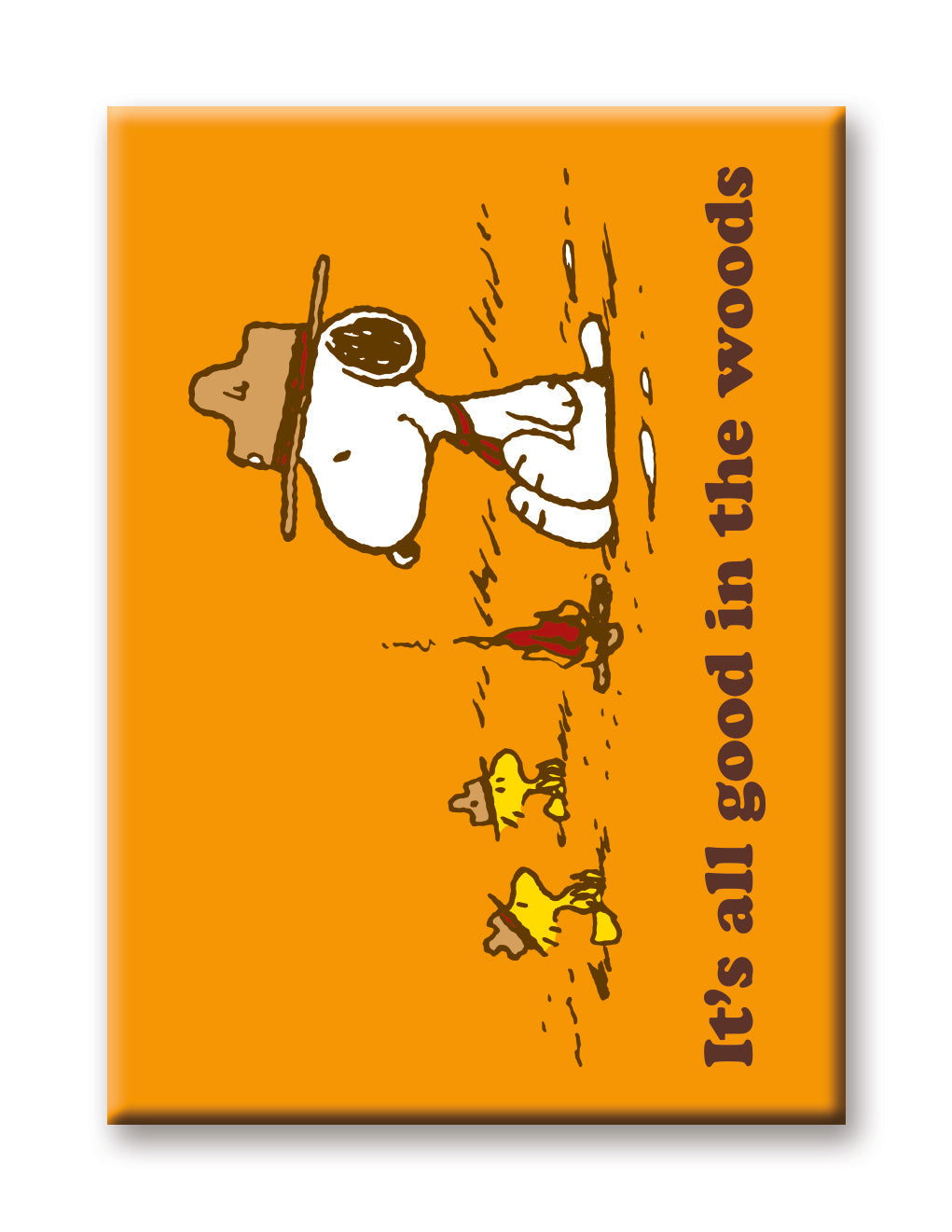 Peanuts Beagle Scouts - Good In Woods Flat Magnet (2.5" x 3.5") – 6 PC PPK