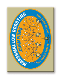 Thumbnail for Peanuts Beagle Scouts - Marshmallow Flat Magnet (2.5