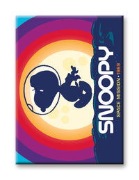 Thumbnail for Peanuts Snoopy in Space - Space Mission Flat Magnet (2.5