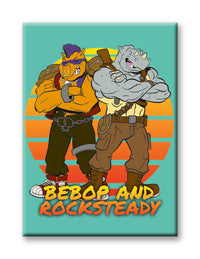 Thumbnail for TMNT - Bebop & Rocksteady Flat Magnet (2.5