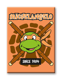 Thumbnail for TMNT - Michelangelo Flat Magnet (2.5