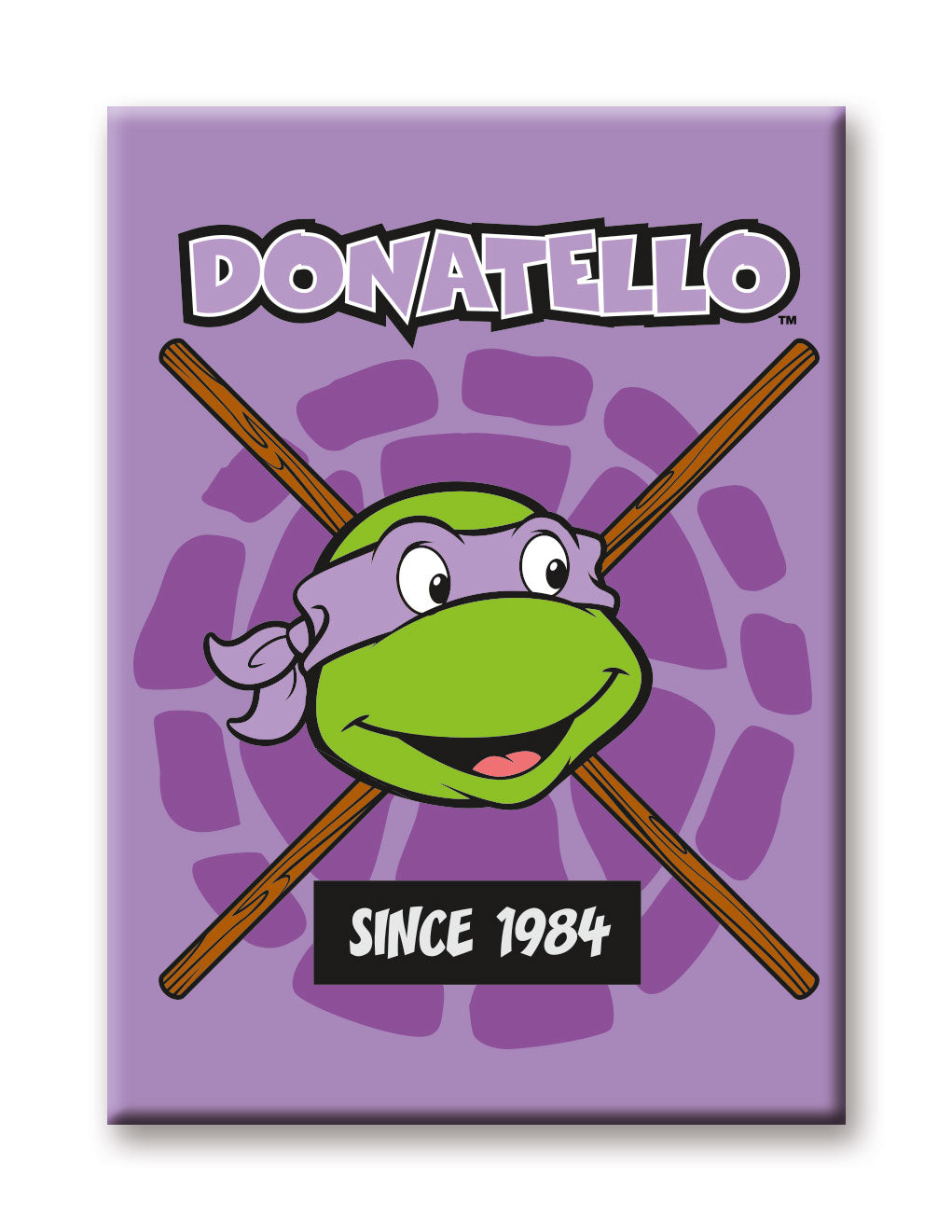 TMNT - Donatello Flat Magnet (2.5" x 3.5") – 6 PC PPK
