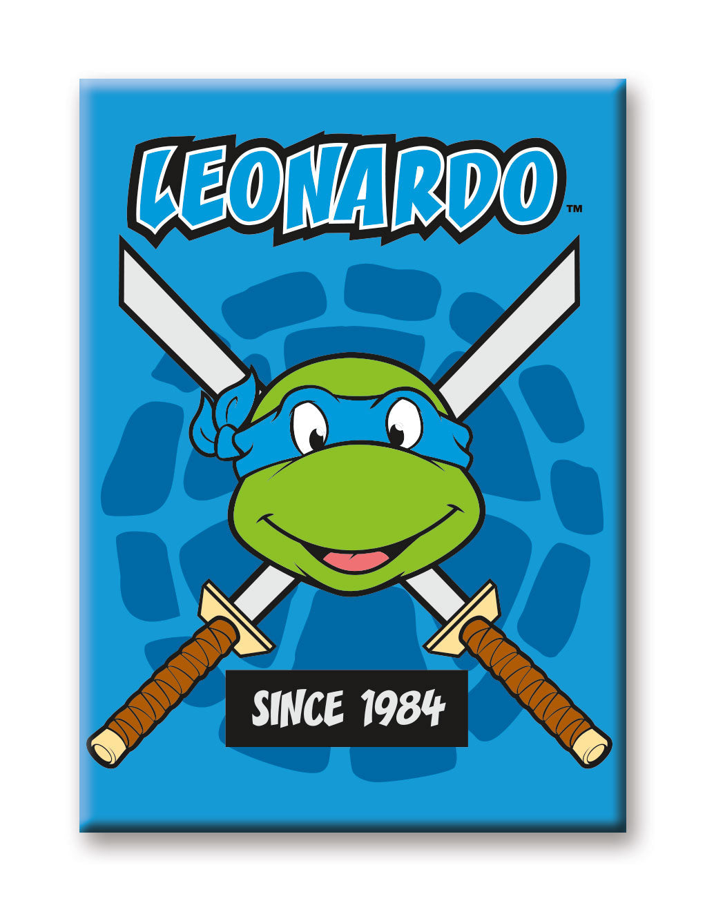 TMNT - Leonardo Flat Magnet (2.5" x 3.5") – 6 PC PPK