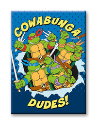 Thumbnail for TMNT - Cowabunga Dudes Flat Magnet (2.5