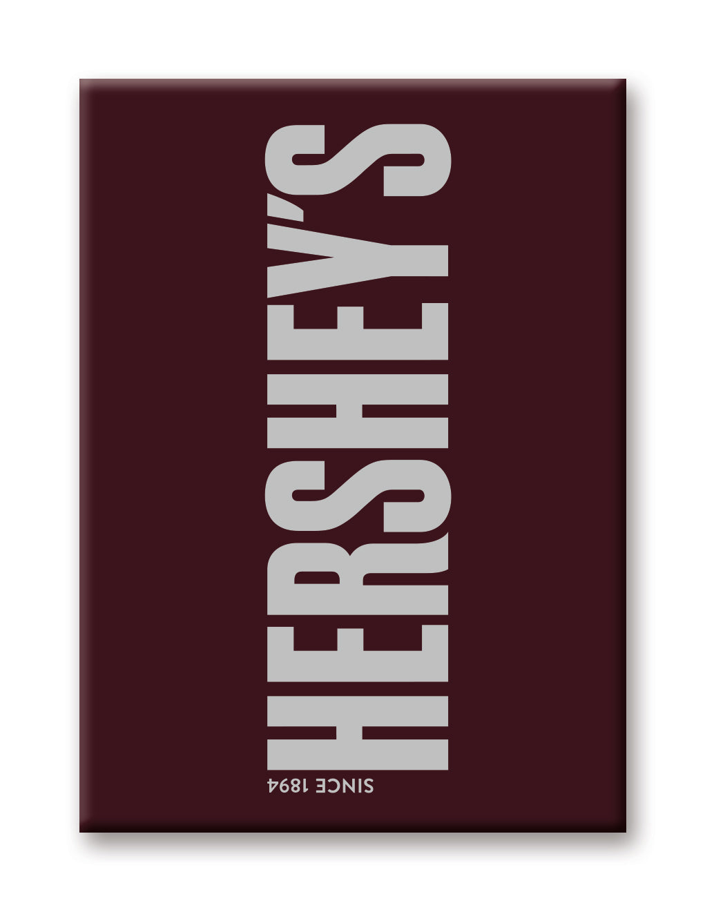 Hershey's - Logo Flat Magnet (2.5" x 3.5") – 6 PC PPK