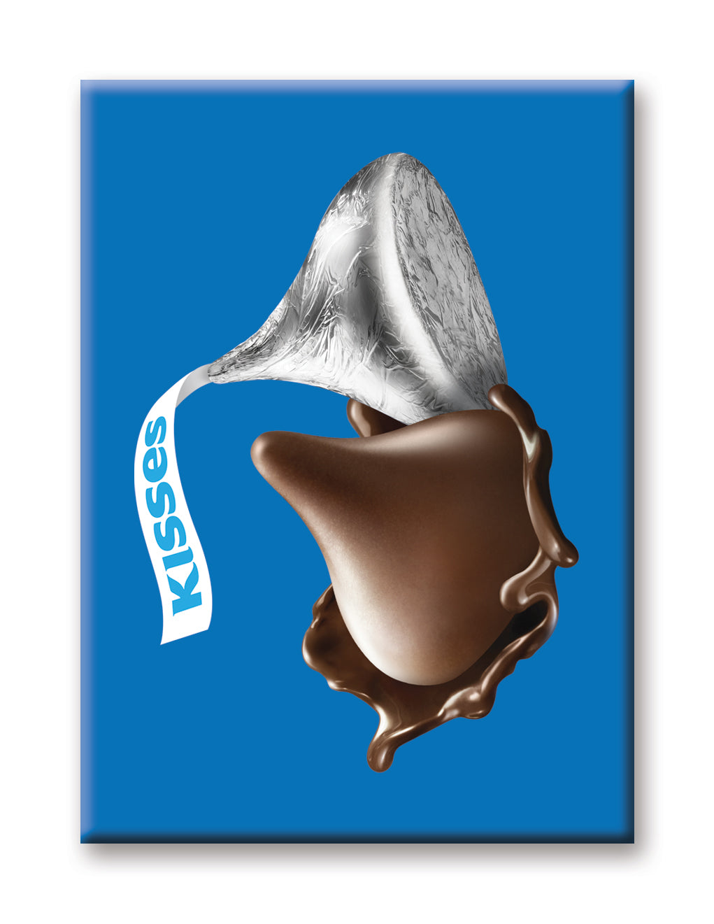 Hershey's - Kisses Chocolate Flat Magnet (2.5" x 3.5") – 6 PC PPK