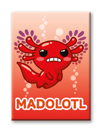 Thumbnail for Axolotl - Madolotl Flat Magnet (2.5