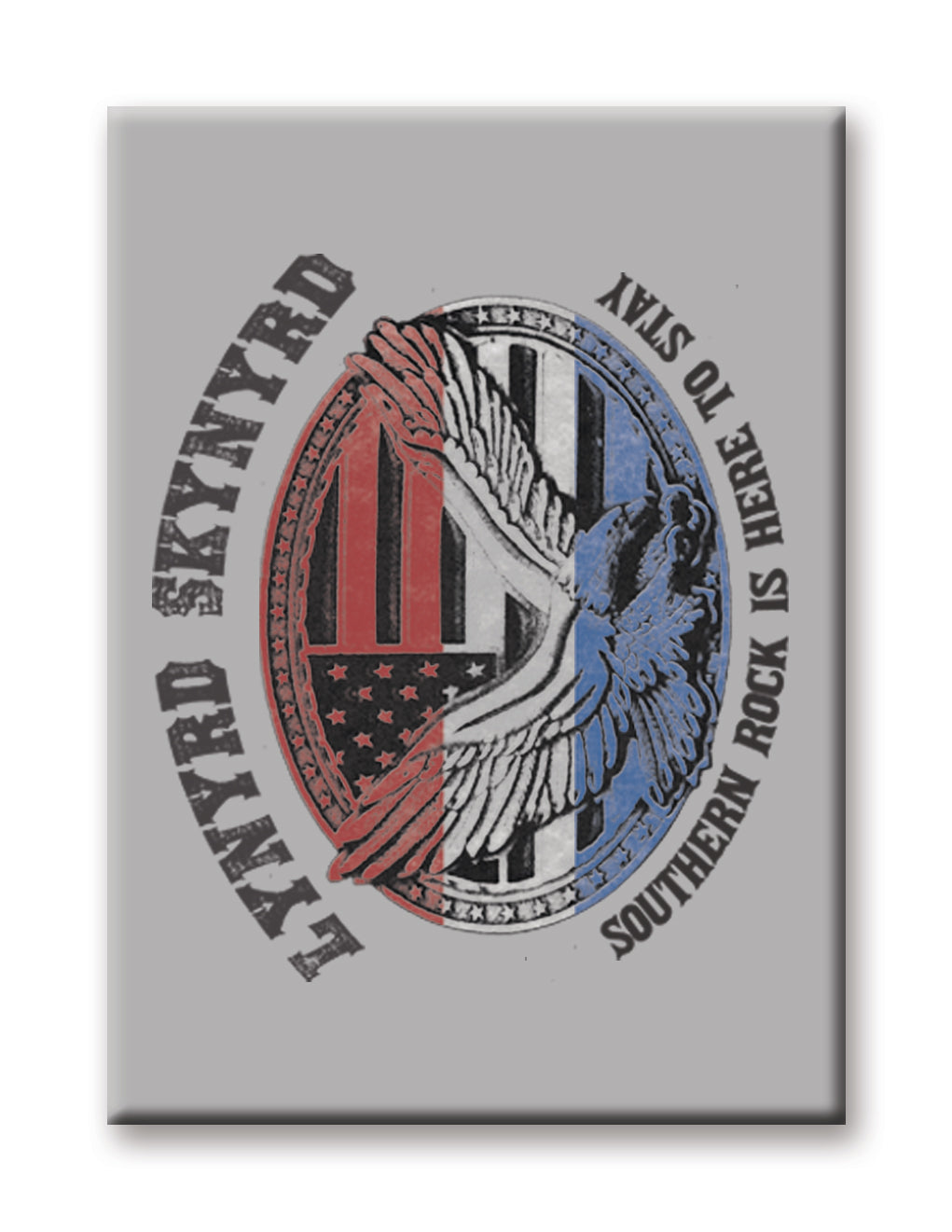 Lynyrd Skynyrd - Here to Stay Flat Magnet (2.5" x 3.5") – 6 PC PPK