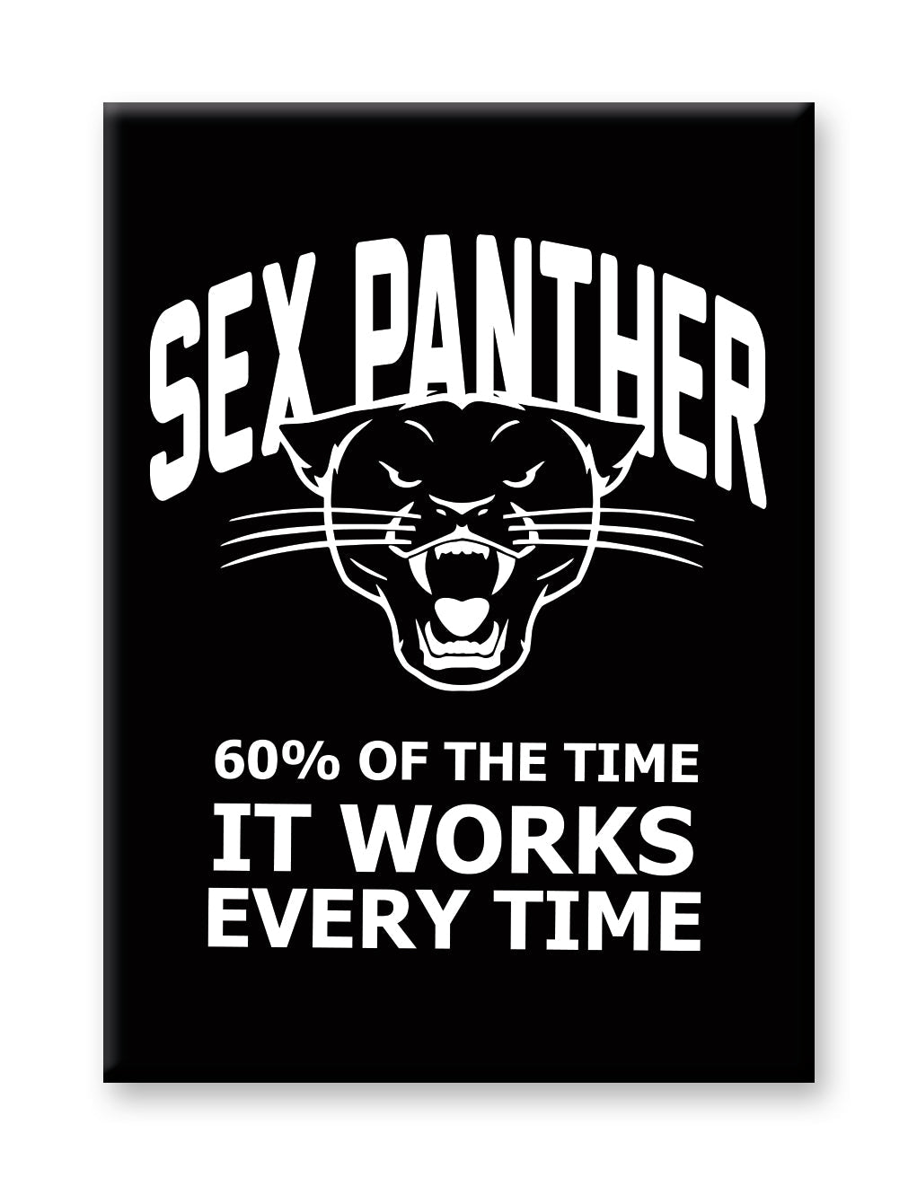 Anchorman - Sex Panther Flat Magnet (2.5" x 3.5") – 6 PC PPK
