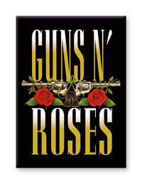 Thumbnail for Guns N' Roses - Yellow Type Flat Magnet (2.5