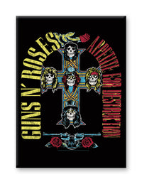 Thumbnail for Guns N' Roses - Cross Flat Magnet (2.5