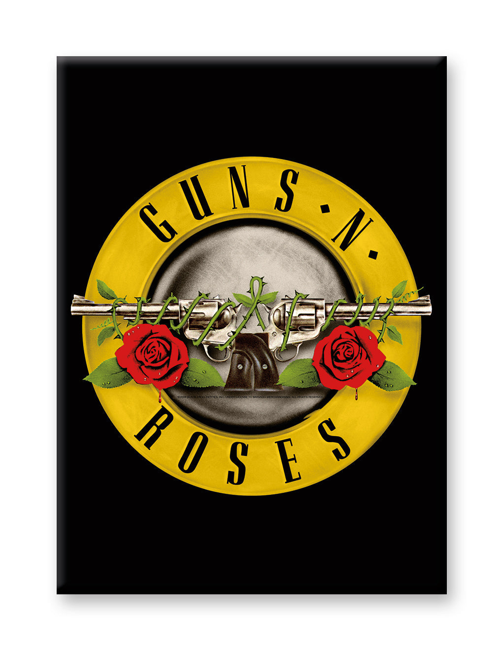 Guns N' Roses - Logo Flat Magnet (2.5" x 3.5") – 6 PC PPK